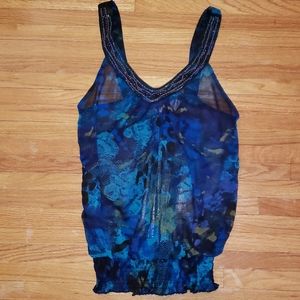 Love on a Hanger sheer tank top